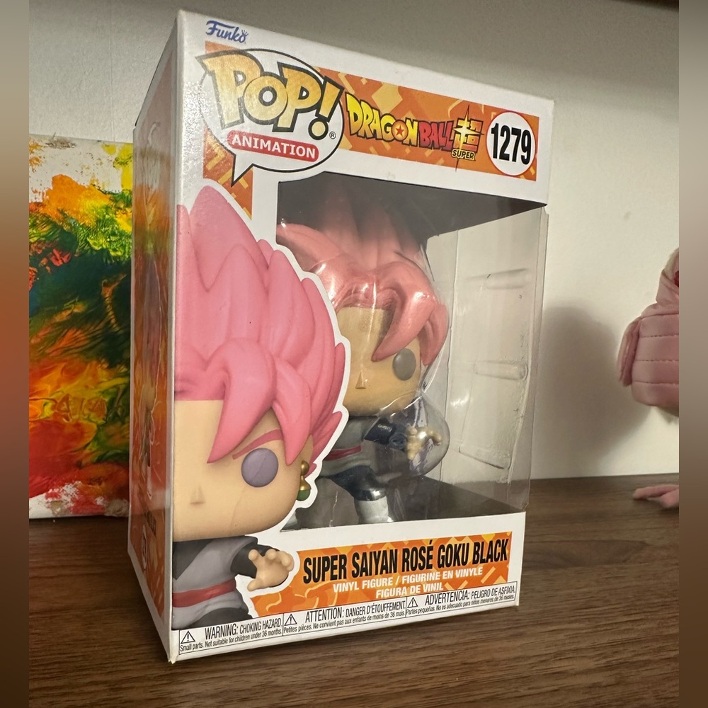 Funko Pop Super Saiyan Rose Goku Black with Pink Hair